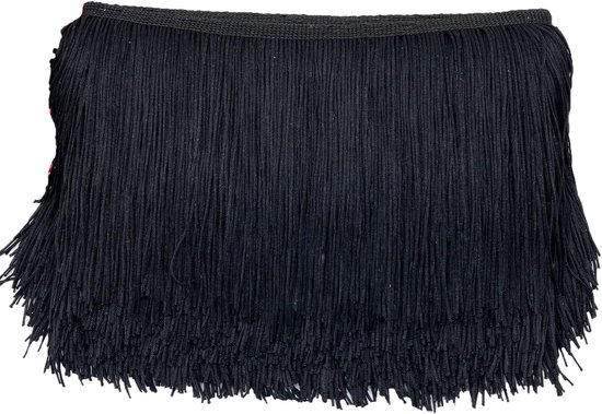 10 cm x 2 m franjeland, franjelint franjelint decoratielint dansfranjes snijfranjes zijden kwastje franjes linten om te naaien, doe-het-zelf knutselen, kleding lingerie kostuums gordijnen decoratie,