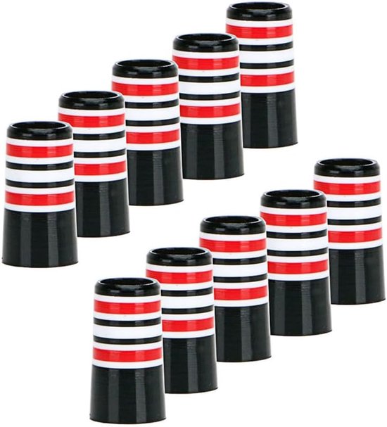 10 Stks Golf Iron Ferrules - Golf Club Ferrules Compatibel - 0.370'' Parallelle As - Taper Tip Iron Wedge van Merkloos