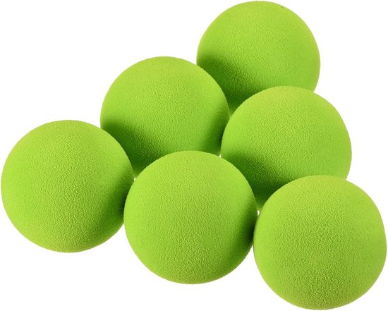10 Stuks Golf Trainingsballen - EVA Schuim Oefenballen 42mm voor Binnen Swing Training van Merkloos
