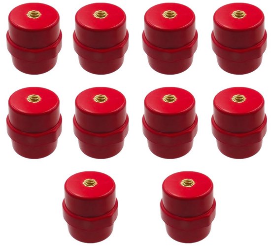 10 Stuks Hoogwaardige Polyester Busbar Isolatoren voor Elektrische Verdeling en Transmissie
