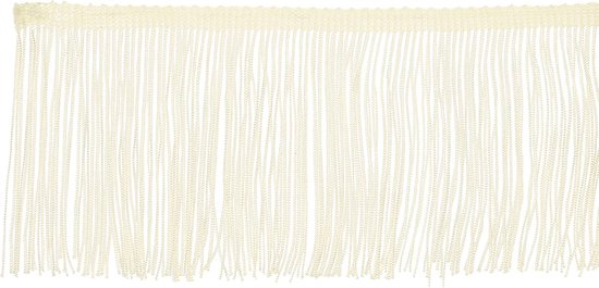 10 Yards 10 Inch Fringe Trim Kwastje Naaien Trim, Polyester Chainette voor DIY Craft Kleding Accessoires Latijnse Trouwjurk Lamp Schaduw Decoratie, Beige