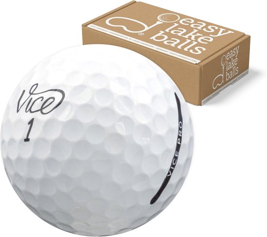 100 Lakeballs Golfballen Kwaliteit AAA/AA - Hoge Snelheid en Zacht Gevoel van Merkloos