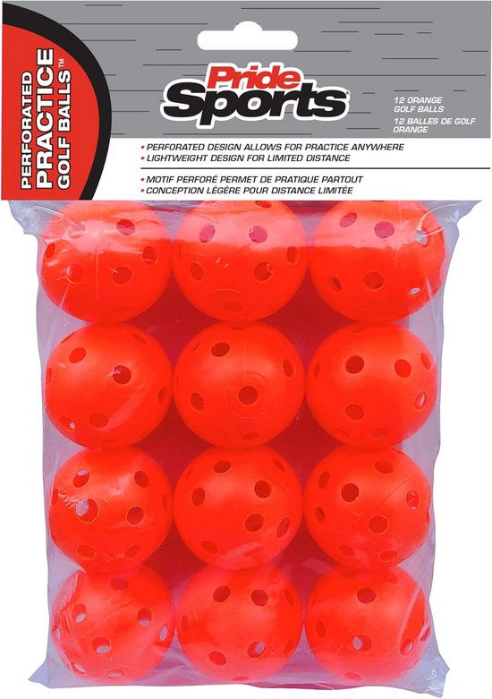 12 Oefen Golfballen voor Korte Afstand - Ideaal voor Techniektraining van Merkloos