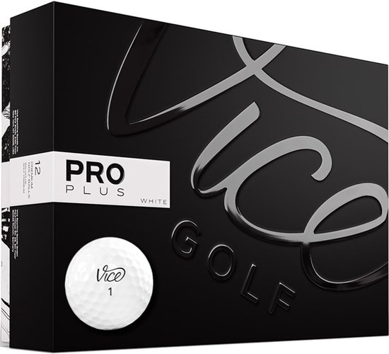 12x Premium 4-delige Golfballen | Maximale Lengte & Weinig Driver Spin | Voor Gevorderde Golfers van Merkloos