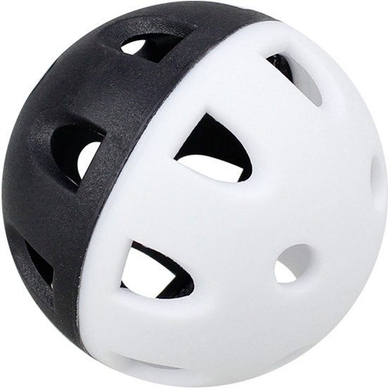 15-pack-42 mm ultrasoft 24-holes bal - tweekleurige golfhoefijzerbal - oefenbal voor de golfswing - geperforeerde speelbal - geschikt voor zowel binnen- als buitengebruik van Merkloos