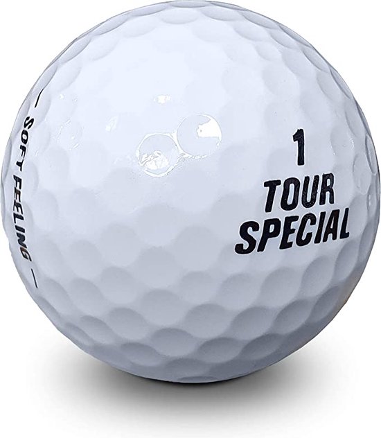 15 Stuks - Tour Special - Soft Feel Golfballen - Voor Afstand en Controle - Wit van Merkloos