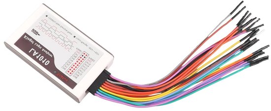 16-kanaals USB Logic Analyzer voor Printplaatgegevensdebugging met Intuïtieve Interface en Exportformaten voor FPGA en MCU Analyse