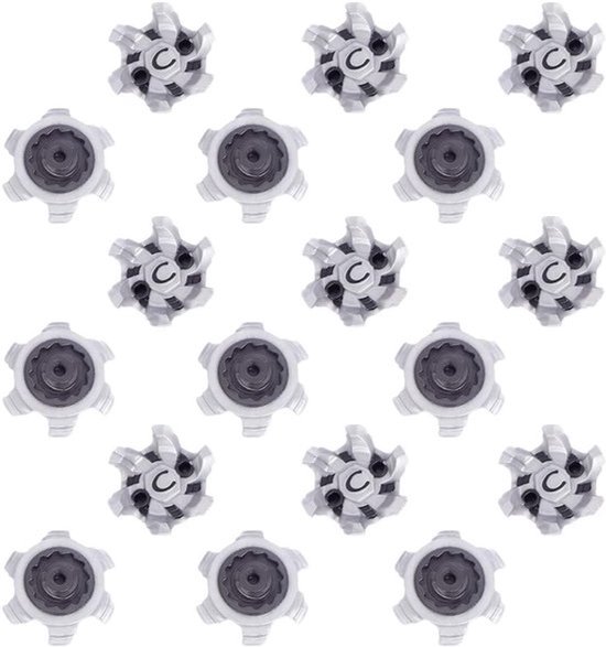 18 Stuks Golf Schoen Spikes - Rubber Soft Vervangstuds voor Golf Schoenen, Duurzaam en Antislip