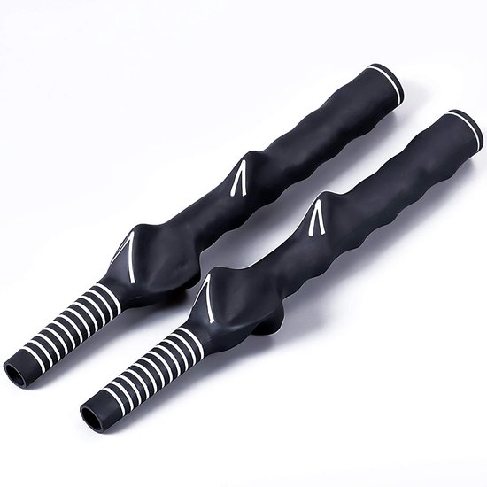 2-delige golf swing training grip, rechtshandige golfclub grip trainer, helpen beginners leren de juiste grip houding van Merkloos