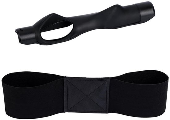 2 St Golf Grip Trainer & Swing Correcting Arm Band, Comfortabele Gebreide Golf Trainingshulpmiddel Swing Trainer & Grip Trainers Bevestiging voor Het Corrigeren van Handpositie en Swingmechanica van Merkloos