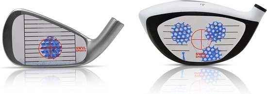 200 Stuks Golf Impact Stickers voor Driver en IJzers - Traject & Sweet Spot Analyse