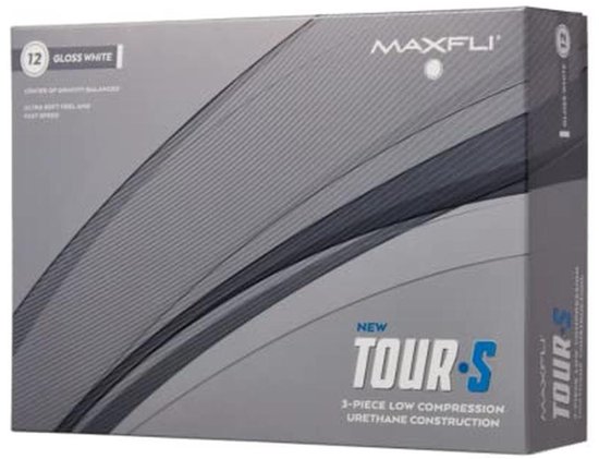 2023 Tour S Golfballen - 12 Pack Wit van Merkloos