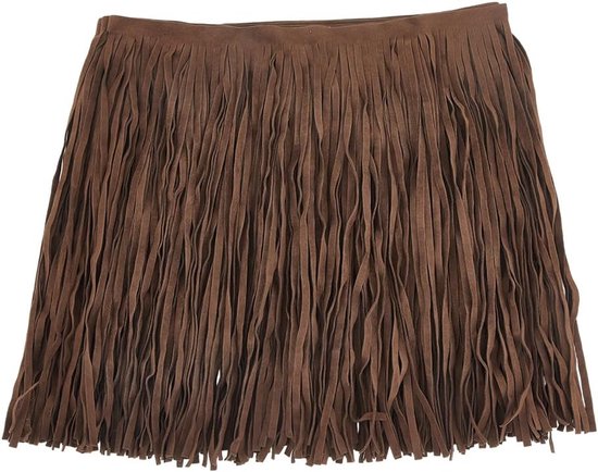 2,18 Yards Suede Fringe Trim Kokos Bruin Dubbelzijdig Lederen Westerse Fringe Trim Cowboy 31 cm Breed Naaien Kwastje Trim voor Ambachten DIY Naaien Jurk Ambachten Rok Decoratie