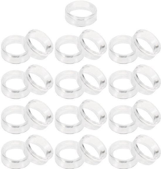 25 Stuks Ronde Acrylstandaard - Voor Golfballen en Marmer Collecties van Merkloos