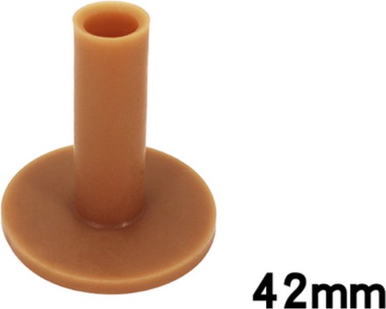2x 42mm Driving Range Tee - Golf Accessoires - Rubber - Afslaan - Golf tees