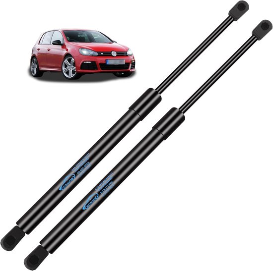 2x Gasveer Achterklep voor VW Golf 6 MK6 Hatchback (2008-2013) - Vervangingsonderdeel
