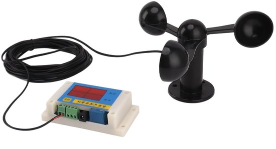 3 Bladige Toren Anemometer met USB 5V en Hoge Nauwkeurigheid voor Wind Snelheid Alarm en Buiten Gebruik