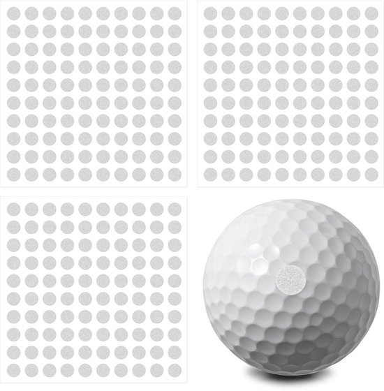 300 Stuks Reflecterende Stickers voor Golfballen