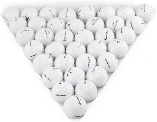 36 Gerecyclede Golfballen Mix Wit - Verschillende Premium Golfbalmodellen