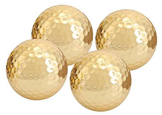 4-delige hoogwaardige golfballen voor driving range en sportpraktijk van Merkloos