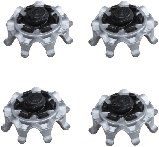 4-Pack Golfschoen Spikes - Golfschoen Accessoires Tand Spikes - Golfschoen Zachte Spikes - 1/4 Draai Quick Twist Spikes Quick Twist Spikes - Golf Trainingshulpmiddelen - Biedt Tractie, Stabiliteit en Comfort voor Golfers van Generic