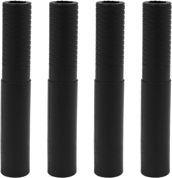 4 Stuks Golf Schachtverlengingen 88mm - Duurzame Stalen Verlenging voor Golfclubs, Ideaal voor Verbetering van Swing en Grip