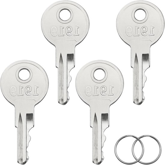 4 Stuks Golfkar Sleutels en Sleutelhangers, Compatibel met 17063G1, Ideaal voor Golfwagens en Onderhoud