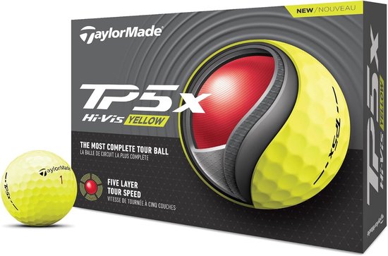 5-laags golfballen voor tourprestaties en precisie rond de green