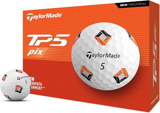 5-laagse golfballen met geavanceerde visuele technologie van Merkloos