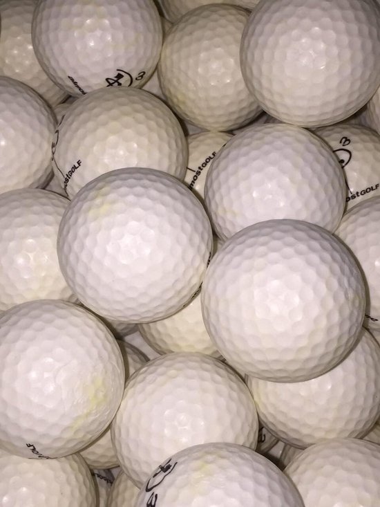50 gekleurde oefen golfballen - veilig trainen met echt vluchtpatroon van Merkloos