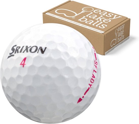 50 Soft Feel Lady golf balls - kwaliteit AAA/AA van Merkloos