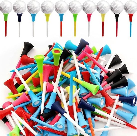 50 Stuks Rubber Sleeves voor Plastic Ball Bolts, Golf Tees en Stabiliteit van Ballen