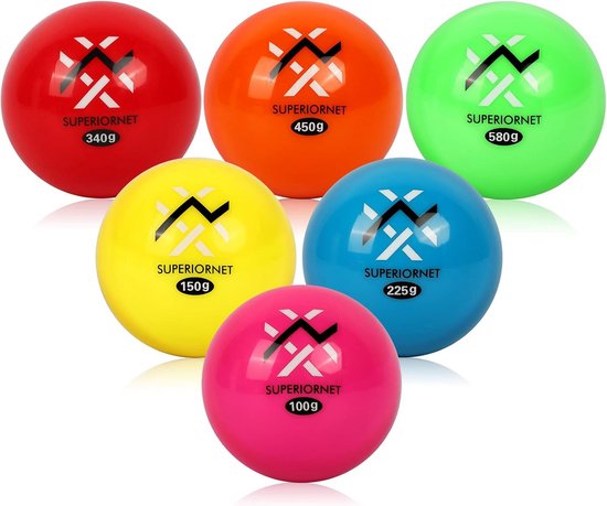 6 Pack Oefen Baseball & Softball Ballen voor Werpen en Slagtraining van Merkloos