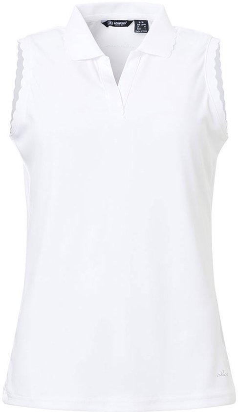 Abacus Golf Victoria Dames Mouwloos T-shirt Wit XS Vrouw