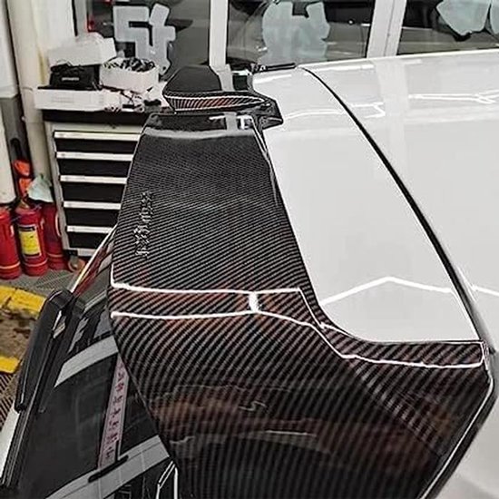 Achterspoiler voor Golf 7 en 7.5 Hatchback - Carbon Look van Merkloos