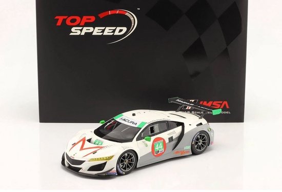 Acura NSX GT3 EVO #44 IMSA Daytona 24 HRS 2021 - 1:18 - Top Speed van Acura