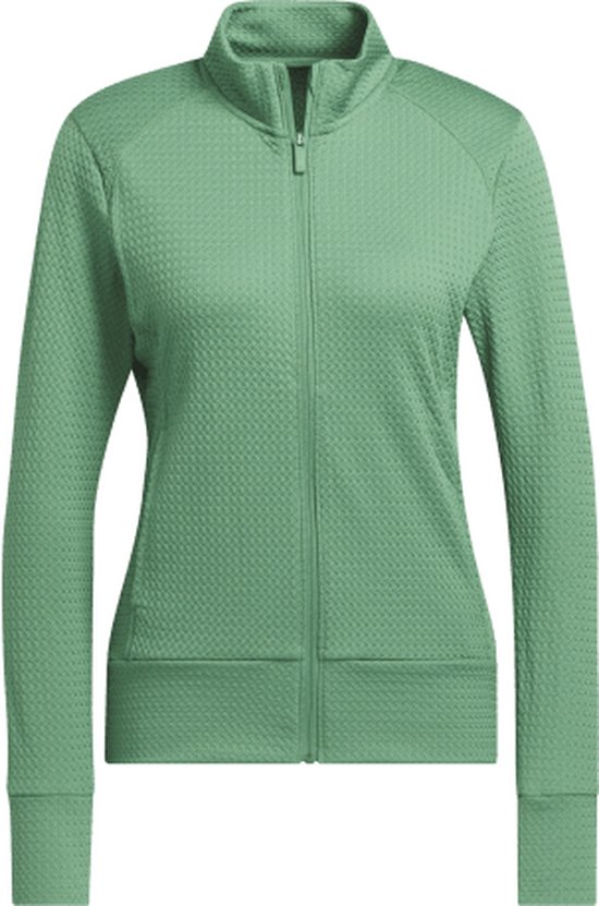 Adidas Full Zipp Ultimate Dames Jacket Groen van Merkloos