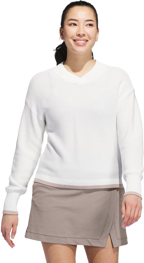 adidas Performance Ultimate365 Knit Sweater - Dames - Wit van Merkloos