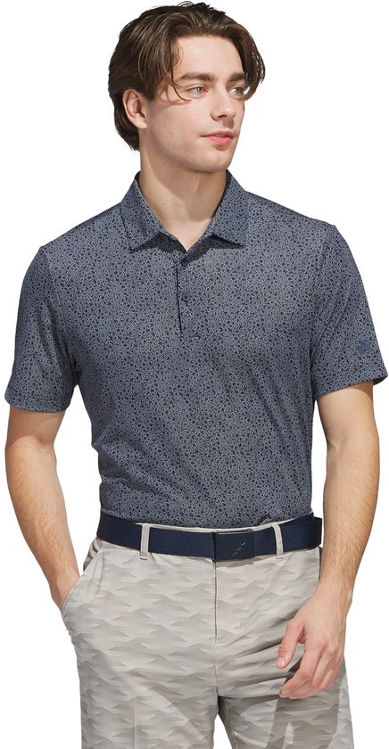 adidas Performance Ultimate365 Mini Bunker Poloshirt - Heren - Blauw- M van Adidas