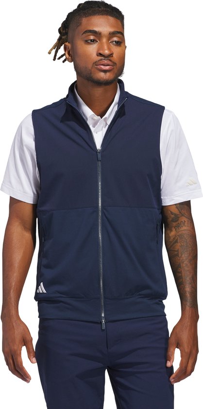 adidas Performance Ultimate365 Tour Bodywarmer - Heren - Blauw- S van adidas