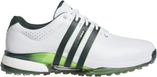 Adidas Tour 360 25 SL Heren Golfschoenen Wit Groen van Merkloos