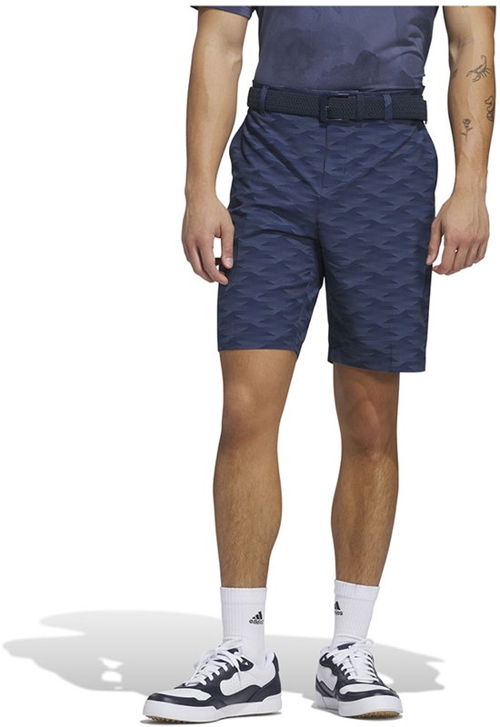 Adidas Ultimate365 Printed Korte Broek Blauw 32 Man van Merkloos