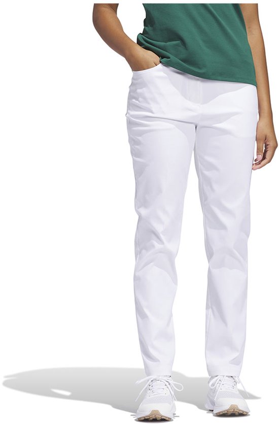 Adidas Ultimate365 Twistweave Five Pocket Damesbroek Wit 46 / Regular Vrouw van Adidas