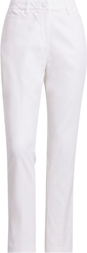 Adidas W Ultimate 5 Pocket Dames Golfbroek Wit van Adidas