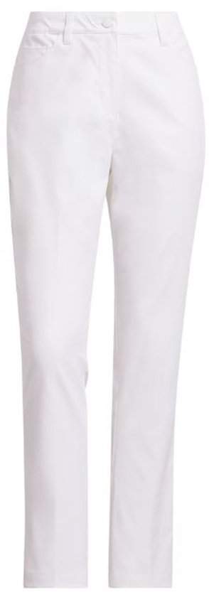 Adidas W Ultimate 5 Pocket Dames Golfbroek Wit van adidas