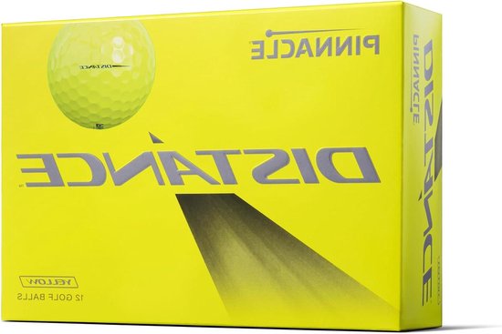Afstandsgolfballen - Golfballen Lange Afstand - Golf Spelen - Maximale Afstand Kern - 15 stuks - Geel