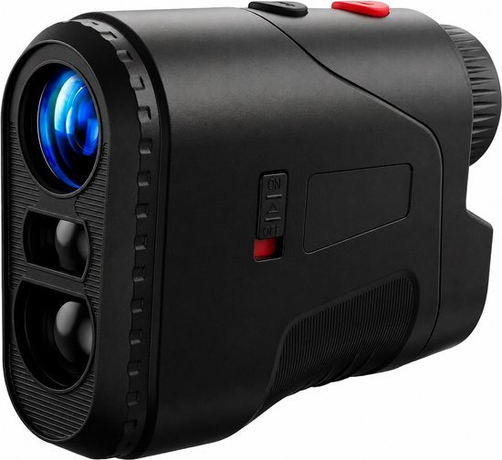 Afstandsmeter Golf - Laser Rangefinder - Golftrainingsmateriaal - Golf Accessoires - 1100 Meter - 7x Vergroting - Hellingscompensatie - Pin Lock met Trilling - USB-C Oplaadbaar - Zwart