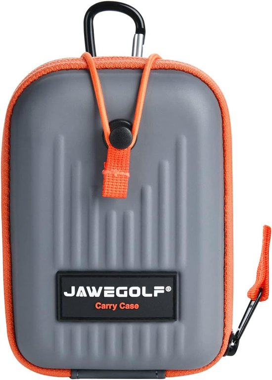 Afstandsmeter Tas - Hoes Beschermhoes - Golf Bescherming - Harde EVA Shell - 13.5x10x5.5cm - Grijs van Merkloos
