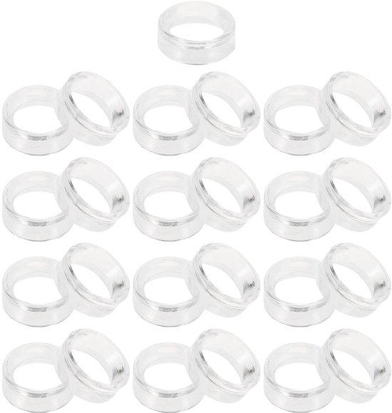 aladdien - Acrylstandaard - 25 stuks ronde standaard - perfecte presentatie voor golfballen - ideaal voor verzameling - acryl - voor hobbyisten - ve...