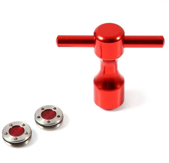 aladdien - Golf Putter Gewichten - Aluminium Gewichten Set - Inclusief Sleutel - Geschikt voor Scotty Cameron - Ideaal voor Putten - Verbeter je Gol..